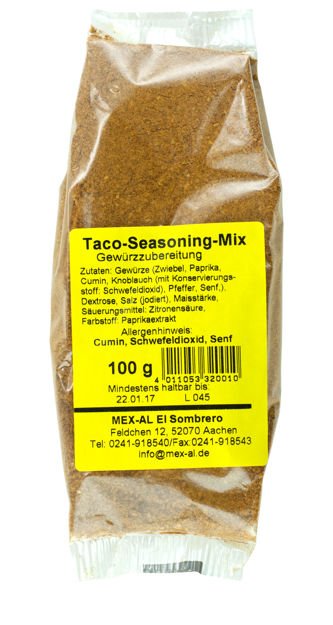 Taco Seasoning Mix Mex-Al
