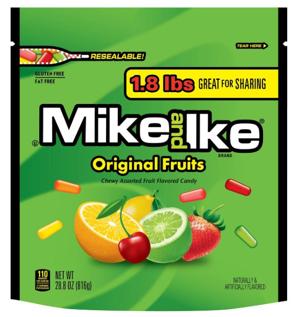 Mike&Ike original fruits