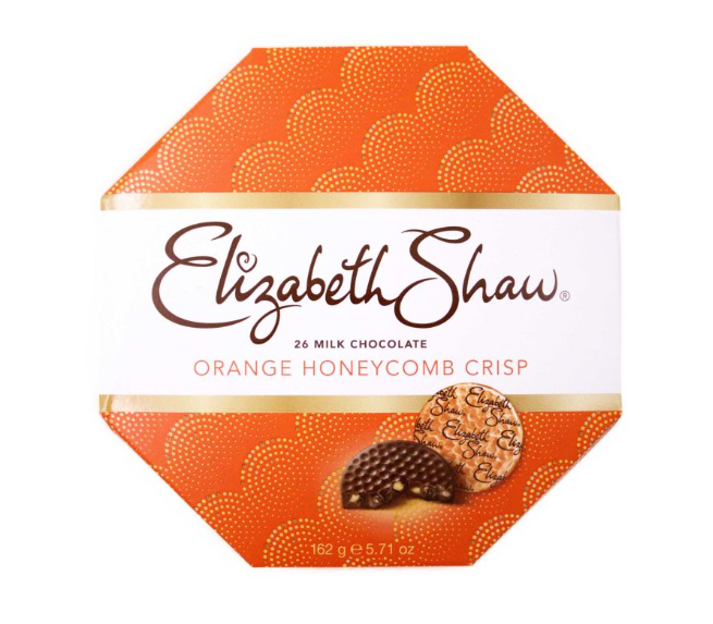 Milk Chocolates Orange Crisp Elizabeth Shaw